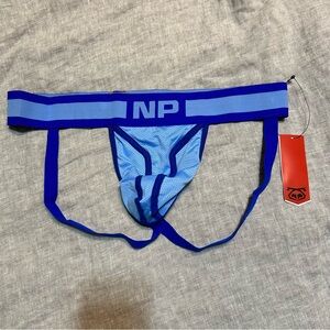 Nasty Pig Aero Jock Strap in Blue Size XL New